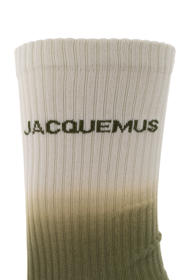 Green Socks with logo Jacquemus Vitkac GB